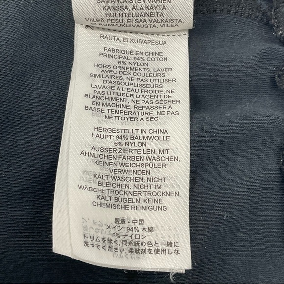 Gymshark Black Long Sleeve Crop Top Elbows Cutout drawstring‎ waist Size XS C15 - Picture 7 of 8